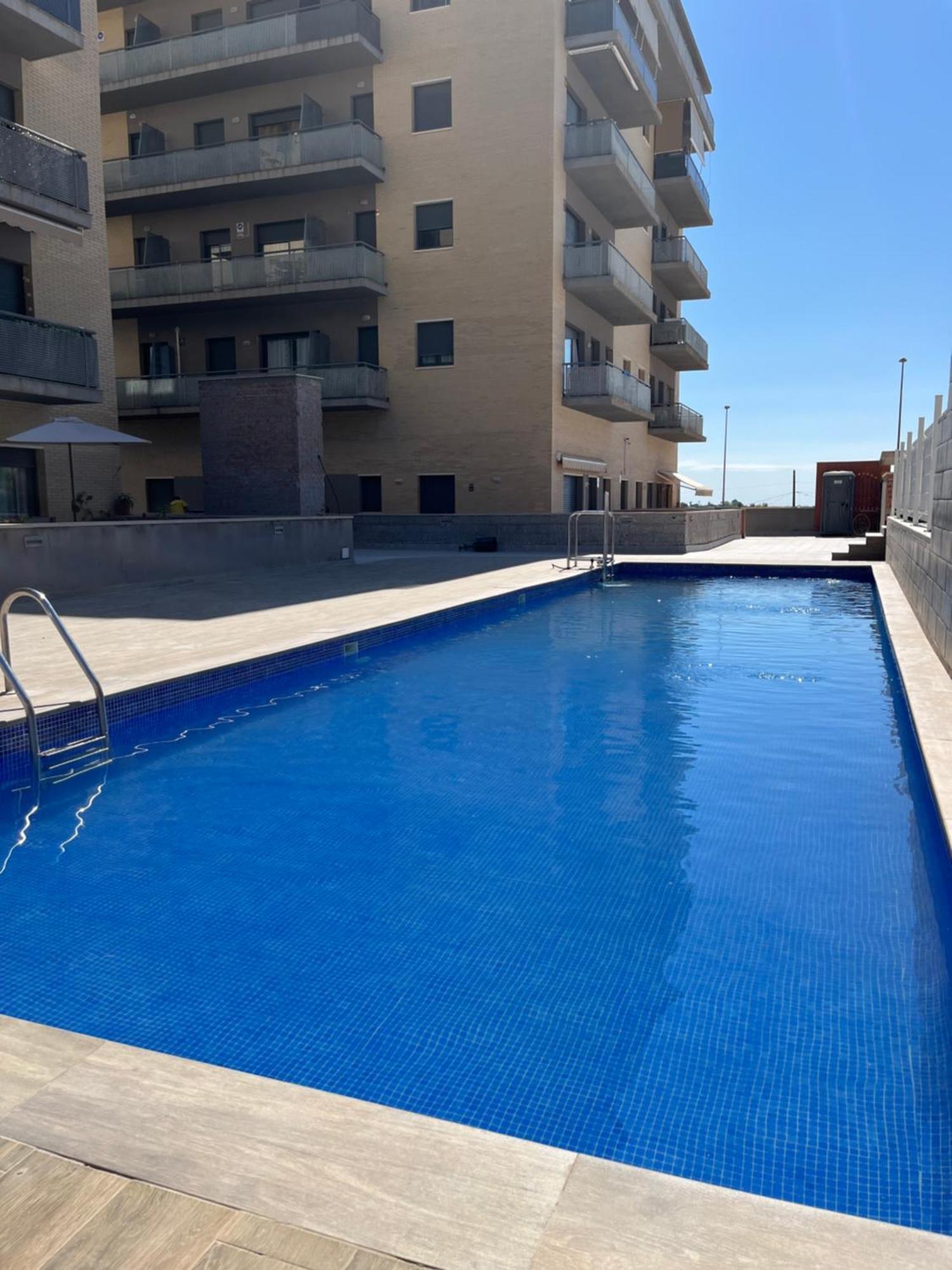 Apartamento Con Piscina ,Parking Y Aire Acondicionado Sant Carlos de la Ràpita Buitenkant foto