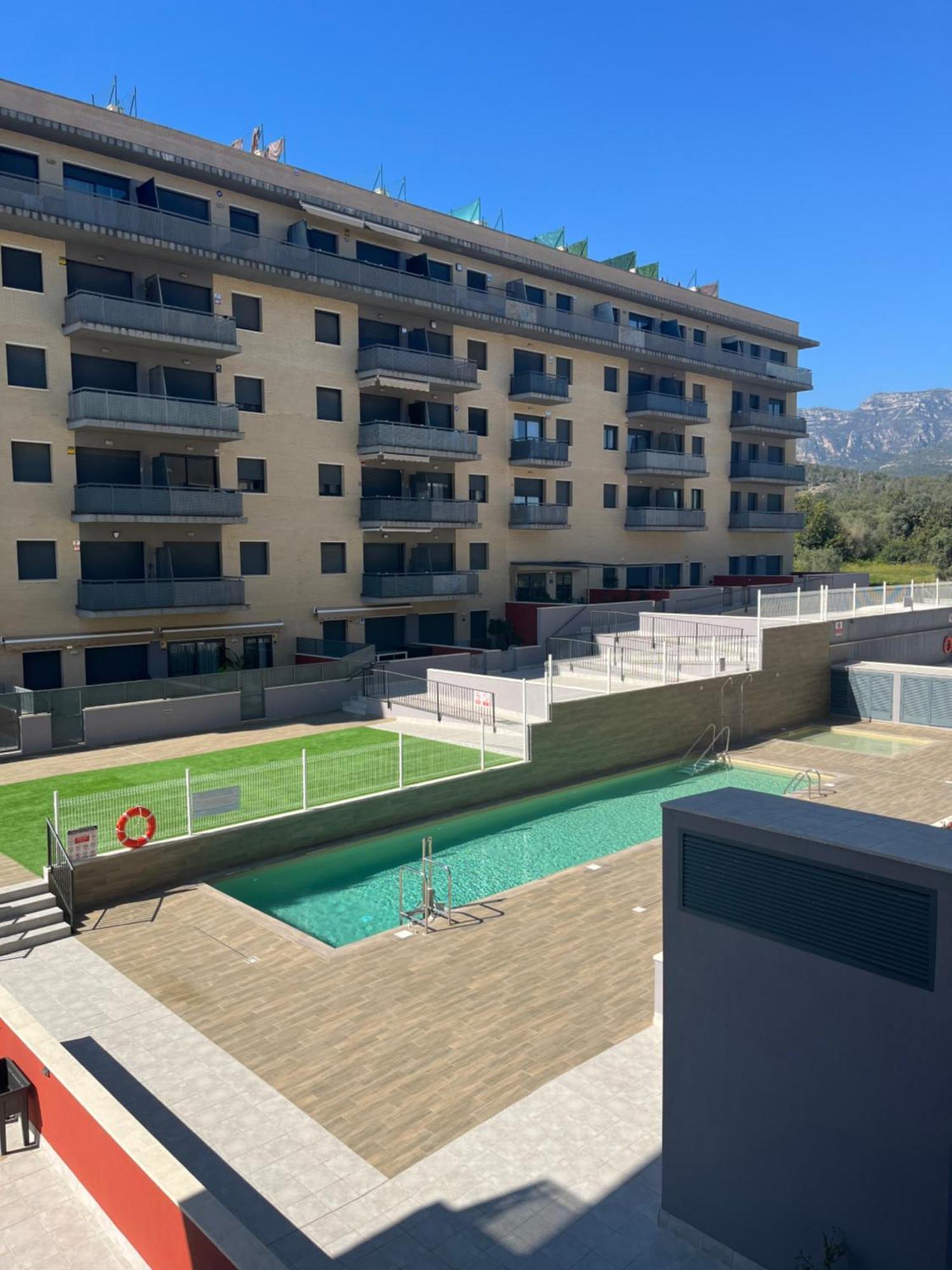 Apartamento Con Piscina ,Parking Y Aire Acondicionado Sant Carlos de la Ràpita Buitenkant foto